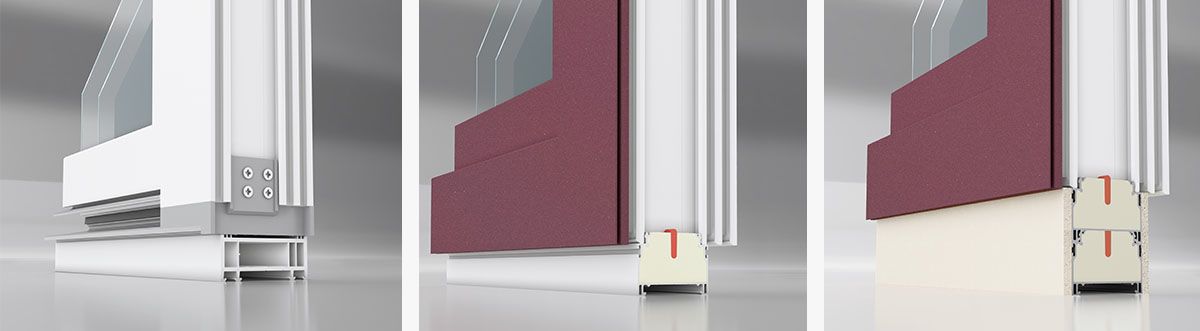 warmer Einbau, energieeffiziente Fenster