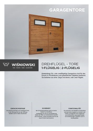 Drehflügel - Tore