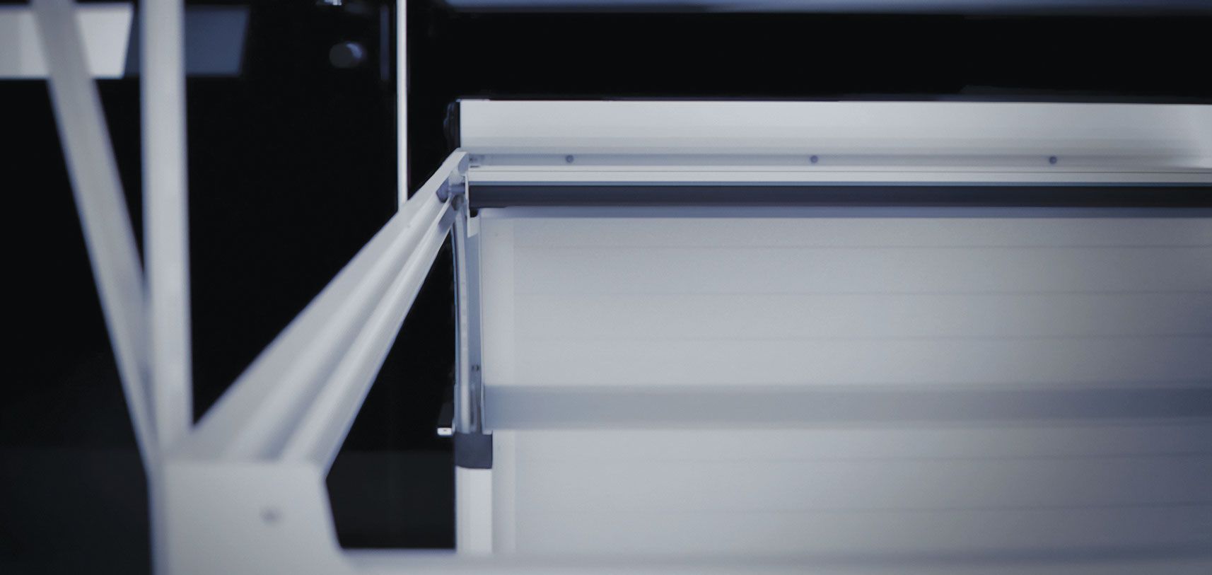 Lackierte Konstruktionselemente