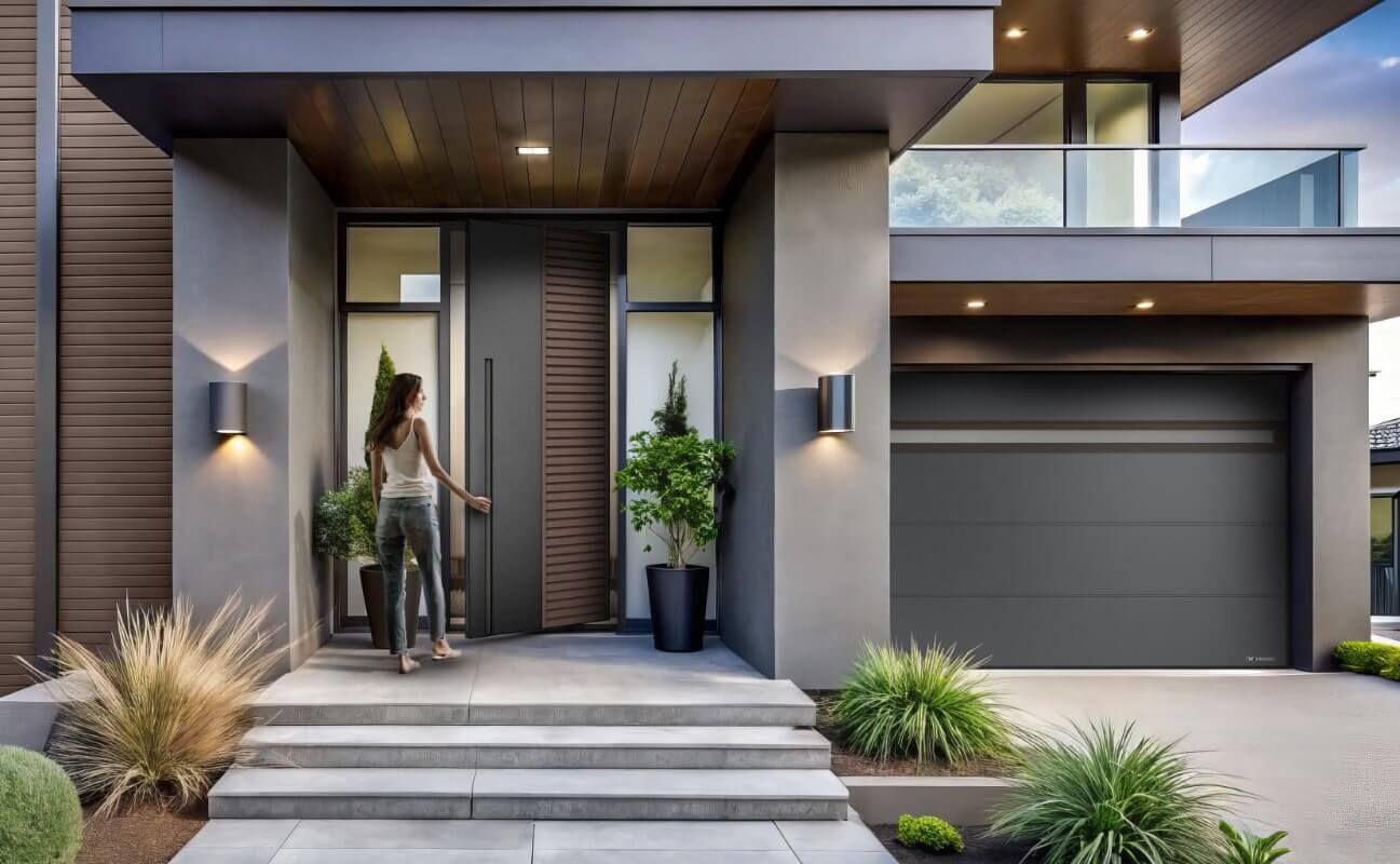 Verglaste Garagentore