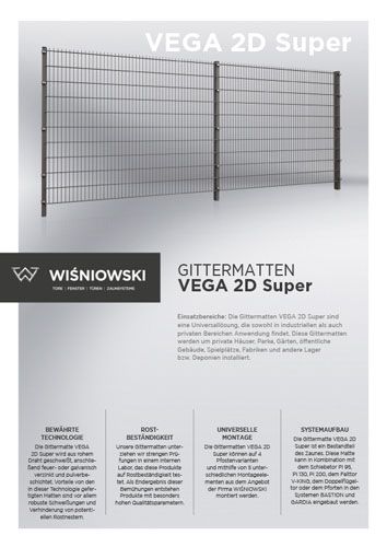 Gittermatten VEGA 2D Super